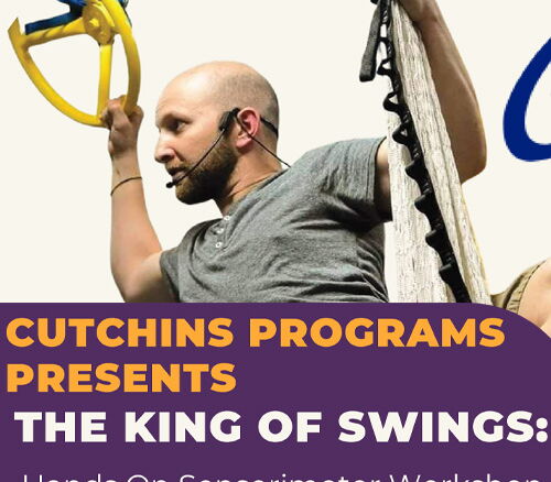 Join us in person for The King of Swings workshop and boost your sensorimotor skills hands-on!