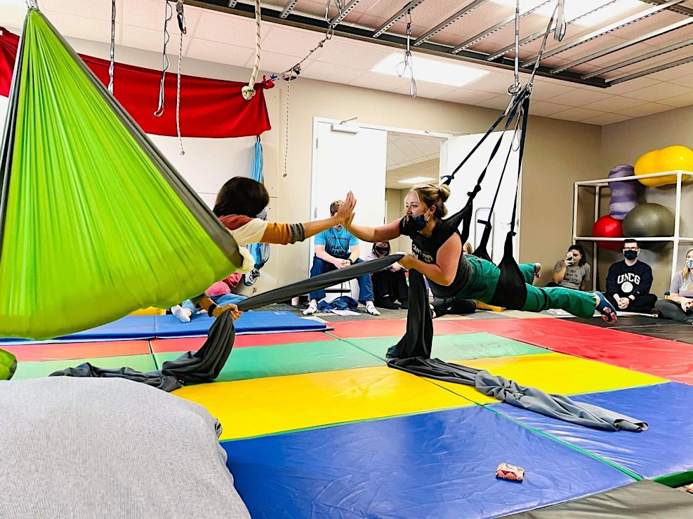 High Five during King of Swing