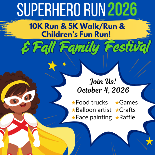 Superhero Run and Family Festival October 4th 2026